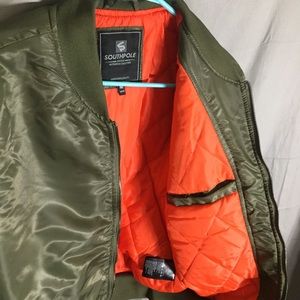 southpole bomber jacket olive